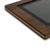 Apple iPad 4  (9.7"|2012) Tablet Wandhalterung aus Nussholz