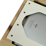 Apple iPad 3 (9,7"|2012) Tablet Wandhalterung aus Zirbenholz