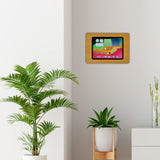 iPad Air Wandhalterung aus Holz – Edler Tablet-Rahmen von Noble Frames für Smart Home & Inneneinrichtung