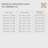 iPad mini Holz Wandhalterung – Design Tablet-Rahmen von Noble Frames für Smart Home & Interiors