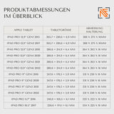 iPad Pro Holz Wandhalterung – Design-Rahmen von Noble Frames für Smart Home & Interior