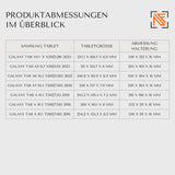 Samsung Galaxy Tab A Wandhalterung aus Holz – Design-Rahmen von Noble Frames für Smart Home & Business