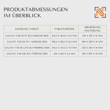 Samsung Galaxy Tab S Wandhalterung aus Holz – Premium Tablet-Rahmen von Noble Frames für Smart Home & Interior