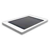 Apple iPad 9 (10.2"|2021) Tablet Wandhalterung aus Mineralwerkstoff Corian Weiss