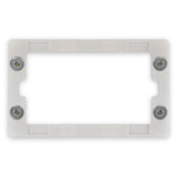 Apple iPad 11  (10.9"|2025) Tablet Wandhalterung aus Mineralwerkstoff Corian Weiss