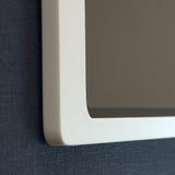 Apple iPad 11  (10.9"|2025) Tablet Wandhalterung aus Mineralwerkstoff Corian Weiss