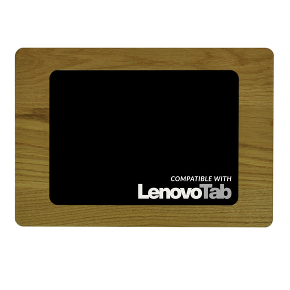 Lenovo Tab M & Tab P Tablet Holz Wandhalterung – Edler Tablet-Rahmen von Noble Frames für Smart Home & Business