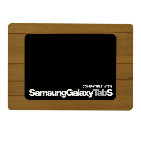 Samsung Galaxy Tab S Wandhalterung aus Holz – Premium Tablet-Rahmen von Noble Frames für Smart Home & Interior