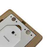 Samsung Galaxy Tab A 10.1 T580|T585  (2016) Tablet Wandhalterung aus Eiche