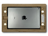 Apple iPad mini 1  (7.9"|2012) Tablet Wandhalterung aus Eiche