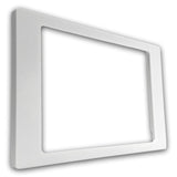Apple iPad Pro (9,7"|2016) Tablet Wandhalterung aus Mineralwerkstoff Corian Weiss