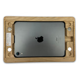 Apple iPad mini 6  (8,3"|2021) Tablet Wandhalterung aus Eiche